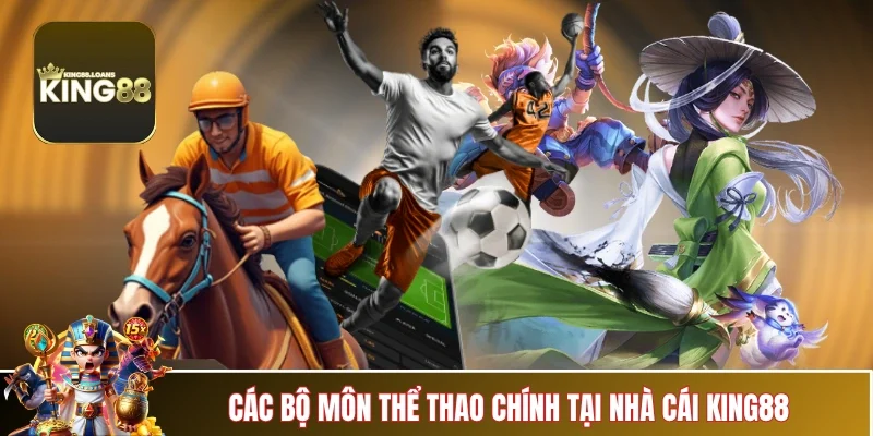 the-thao-king88-cac-bo-mon-chinh