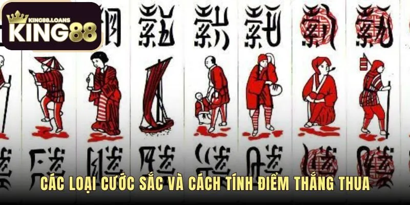 Cước sắc và quy tắc tính điểm khi ù trong cách chơi chắn King88